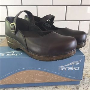 Dansko Maryjane Oiled Espresso size 41 new